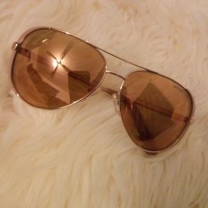 Authentic Michael Kors Aviators(Chelsea) Rose Gold